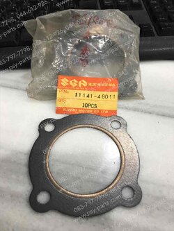 ปะเก็นฝาสูบ TS 125N แท้ๆ 11141-48011 