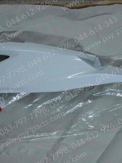 ฝาครอบข้างซ้าย CLICK 125-I แท้ๆ สีขาว 83600-KZR-600ZR 