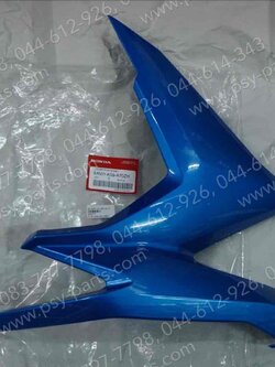 ฝาครอบไฟหน้า-ขวา CLICK 125/18 แท้ๆ สีน้ำเงิน (B189) 64501-K59-A70ZH 