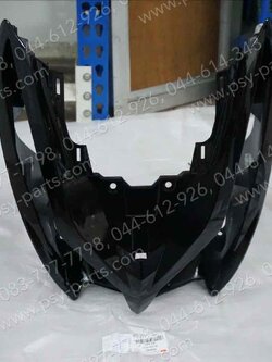 บังลม CLICK 125-I (T) สีดำ (A35) 