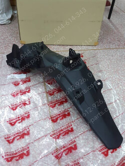 บังโคลนหลัง CLICK (T) สีดำด้าน 