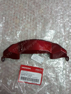ฝาครอบไฟหน้า-ล่าง PCX 150/18 แท้ๆ สีแดงเข้ม (R326) 64503-K97-T00ZC