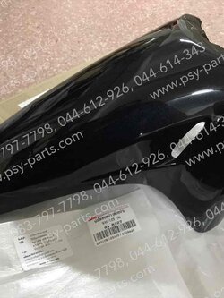 บังโคลนหน้า WAVE 125 (T) สีดำ (B327) 