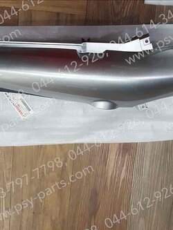 ฝาครอบข้างขวา X 1 แท้ๆ สีเทา 5YW-F1741-00-P0 