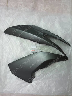 ฝาครอบไฟหน้า-ขวา AEROX แท้ๆ สีเทาดำด้าน (1278) BF6-F8377-00-P5 