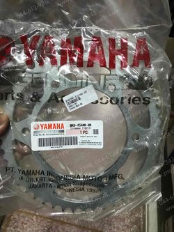 สเตอร์หลัง R 15/NEW, XSR 155 แท้ๆ ติดรถ 48 ฟัน BK6-F5448-00