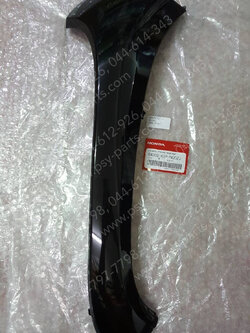 บังลม-ซ้าย SCOOPY/21 แท้ๆ สีดำเงา (A35) 64202-K2F-N00ZJ Honda