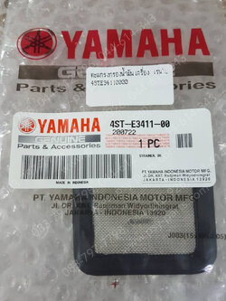 ตะแกรงกรองน้ำมันเครื่อง RAINBOW, FRESH, SPARK, SPARK 110, XMAX แท้ๆ 4ST-E3411-00, 4YS-E3411-00