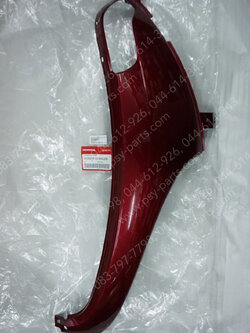 บังลม-ขวา SCOOPY/12 แท้ๆ สีแดงเข้ม (R326) 54302-K16-900ZB Honda 