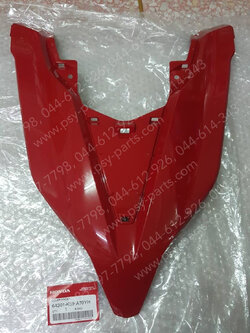 ฝาครอบไฟหน้า-กลาง CLICK 125/18 แท้ๆ สีแดง (394) 64301-K59-A70YH