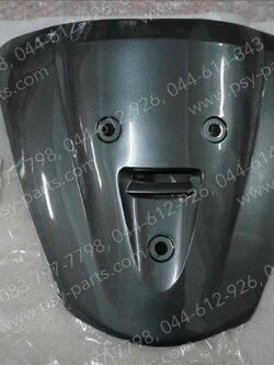 ฝาครอบแตร ROYAL (T) สีเทา