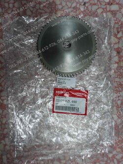 ล้อขับสายพานหน้า SCOOPY/12 แท้ๆ เฟือง 66 ฟัน 22102-KZL-930 