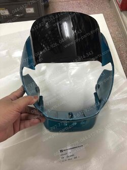 หน้ากากไฟหน้า TENA (T) สีเขียวบลูไซด์ (H39)