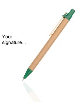 ปากกาลดโลกร้อน