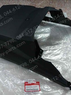 ฝาครอบใต้ท้องรถ CLICK 125/15 แท้ๆ สีดำ 64340-K60-T00ZA 