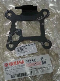 แผ่นล็อคลูกปืนแกนราวลิ้น TTX แท้ๆ 54S-E111F-00 