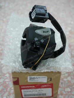 สวิทช์แฮนด์ CLICK 125/18 แท้ๆ ด้านซ้าย 35200-K59-A71 