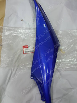 ฝาครอบข้างขวา WAVE 110-I แท้ๆ สีน้ำเงิน (B325) 64410-KWW-A00ZD 