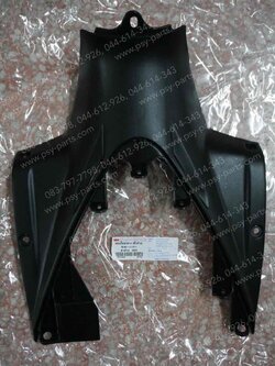 คอนโซลกลาง/ล่าง WAVE 110-I (T) สีดำด้าน 