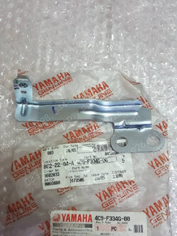 ขาบังโคลนหน้า MIO ไฟล่าง แท้ๆ 4C9-F334G-00