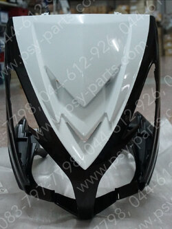 บังลม MIO ไฟคู่ แท้ๆ สีน้ำตาล/ขาว 19S-F8311-00-3X Yamaha