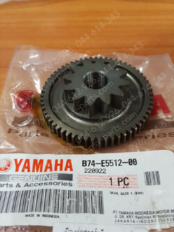 เฟืองต่อสตาร์ทมือ XMAX แท้ๆ B74-E5512-00