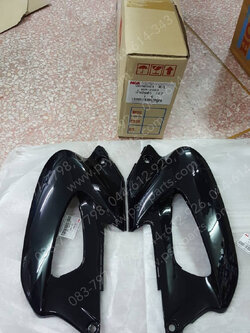 ฝาข้างหม้อน้ำ SONIC (T) สีดำ (PB327)