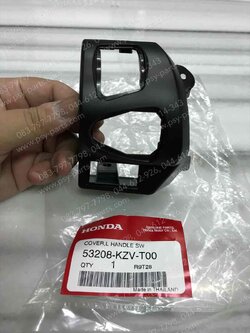 ปะกับสวิทช์แฮนด์ DREAM 110-I แท้ๆ ซ้าย 53208-KZV-T00