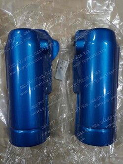 ฝาข้างโช้คหน้า RAINBOW, Y 111 (T) สีฟ้าบรอนซ์ 