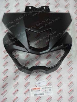 หน้ากากไฟหน้า M/SLAZ แท้ๆ สีดำด้าน B48-H4144-00-P0 