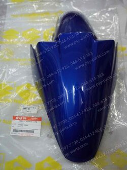 บังโคลนหน้า HAYATE แท้ๆ สีน้ำเงิน 53111-13H00-394 