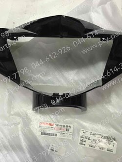 เสื้อไฟหน้าตัวหน้า SPARK 135, SPARK 135-I แท้ๆ สีดำ 5YP-F6143-00-P2