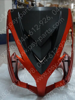 บังลม MIO ไฟคู่ แท้ๆ สีแดง/ดำด้าน 19S-F8311-00-2X Yamaha 