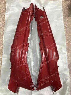 ฝาครอบข้างซ้าย-ขวา Y 111, RAINBOW (T) สีแดงบรอนซ์ EG