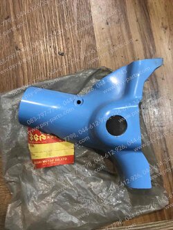 ปะกับแฮนด์ขวา FR 80N แท้ๆ สีม่วงฟ้า 51841-35011-55B + ปะกับแฮนด์ซ้าย FR 80N แท้ๆ สีม่วงฟ้า 51842-35011-55B 