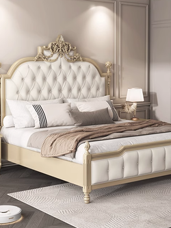 เตียงเจ้าหญิง เตียงหลุยส์ เตียงนอนหลุยส์ รุ่น Falina