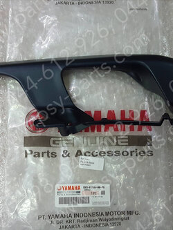 กันตก XMAX แท้ๆ ซ้าย-สีน้ำเงินเข้ม (0960) BX9-F474A-00-P6