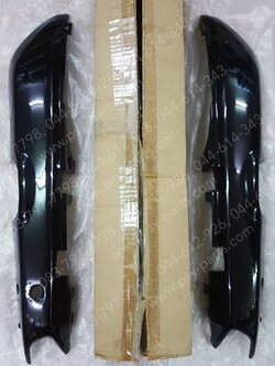 ฝาครอบข้างซ้าย-ขวา DREAM 100N (T) สีดำเงา