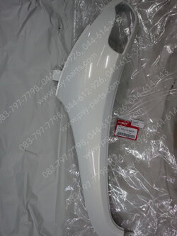 บังลม-ซ้าย SCOOPY/12 แท้ๆ สีขาวมุก (A87) 54303-K16-900ZH Honda 