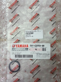 โอริงจุกเติมน้ำมันเครื่อง MIO แท้ๆ 5VV-E3769-00