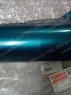 ฝาข้างโช้คหน้าขวา MATE ALFA แท้ๆ สีเขียว 4VK-F3132-00-ZE