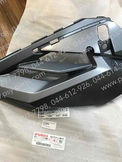 ฝาครอบข้างซ้าย-ล่าง TTX แท้ๆ สีเทาเข้ม 1GS-F1711-00-P1