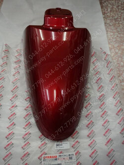 บังโคลนหน้า FINO แท้ๆ สีแดงบรอนซ์ 4D0-F1511-00-P3 