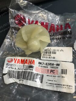 ใบพัดปั๊มน้ำ XSR 155 แท้ๆ BK7-E2450-00 