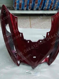 บังลม CLICK 125-I (T) สีแดงเข้ม (R326) 