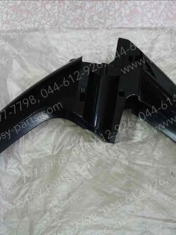 บังโคลนหน้า WAVE, WAVE 110 (T) สีดำเมท (NH485) 