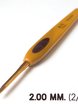 เข็มโครเชต์ Soft Touch สไตล์ญี่ปุ่น ขนาด 2.0mm.