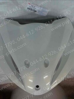 บังลม WAVE 110-I/12 (T) สีขาวมุก (A87) 