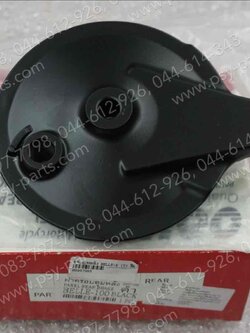 จานเบรคหลัง BELLE-R, BELLE 100, BELLE 80, JR 120 (T) สีดำ