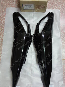 ฝาครอบข้างซ้าย-ขวา WAVE 125-I/05 (T) สีดำเงา (A35)